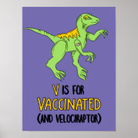 V est pour Vaccination et Vélociraptor