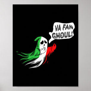 Poster Va Fan Ghoul Pour Hommes Femmes Italienne Drôle Ha