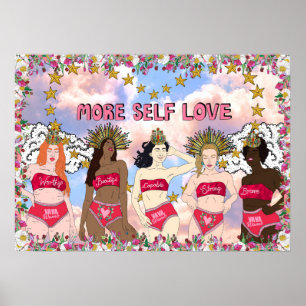 Poster Va Va Womb Plus d'auto-amour Imprimer
