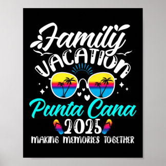 Poster Vacances en famille à Punta Cana 2025 Création de