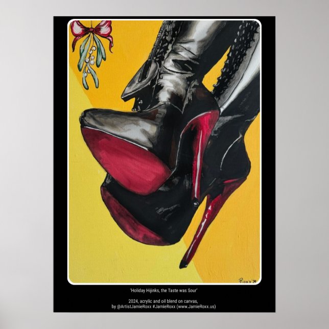 Poster 'Vacances hijinks, le goût était aigre' Peinture s (Devant)