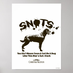 Poster Vacances Noël   Snots