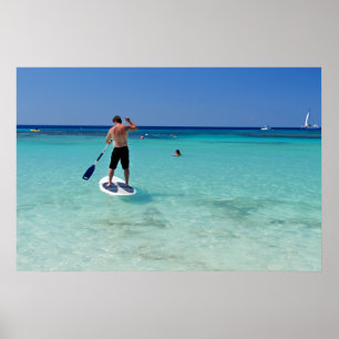 Poster Vacances tropicales