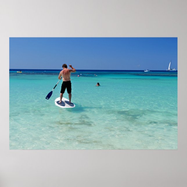 Poster Vacances tropicales (Devant)