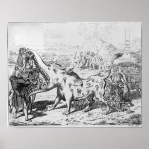 Poster Vaccination, éditée par J.L.Stuart, 1802