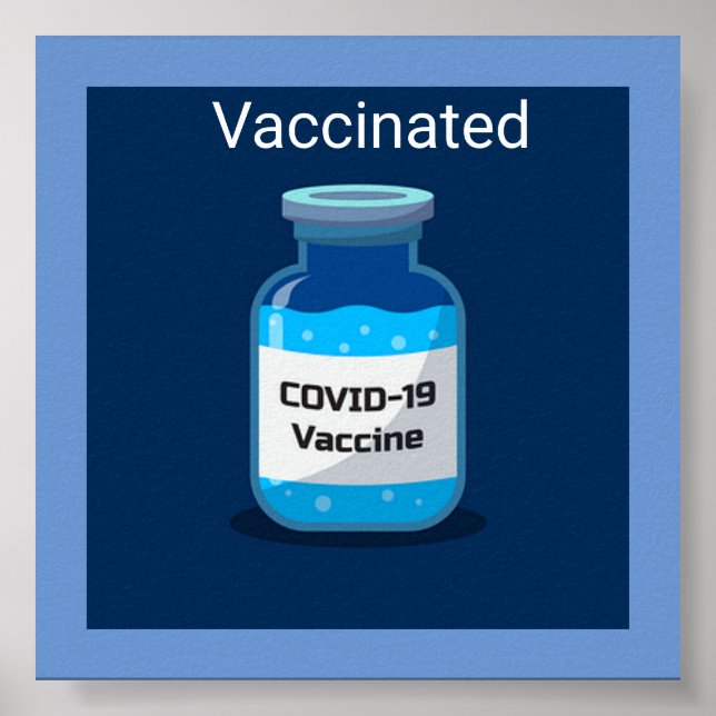 Poster Vacciné (Devant)