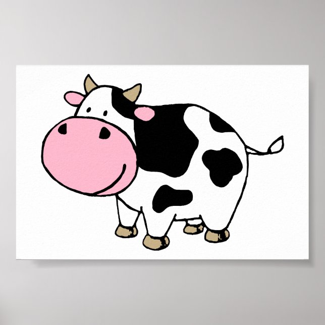 Poster Vache (Devant)