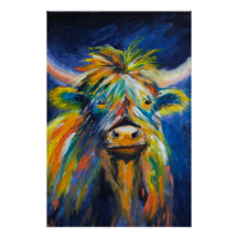 Vache Angus Highland