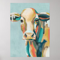 Vache colorée