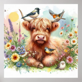 Poster Vache et amis de Highland 8