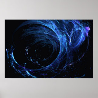 Poster Vague numérique