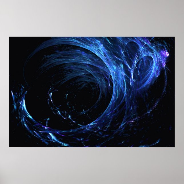 Poster Vague numérique (Devant)