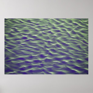 Poster Vague sur le plan d'eau