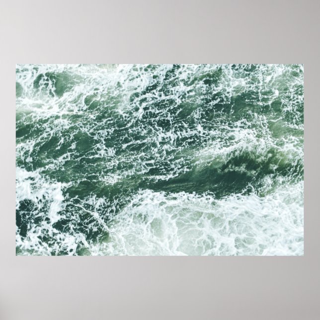 Poster vagues (Devant)