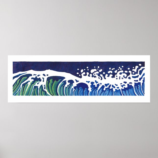 POSTER VAGUES #2 (Devant)