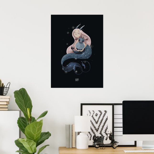 Poster VAGUES COURTES GOAT par Alexandra Dikaia (Bureau à domicile)