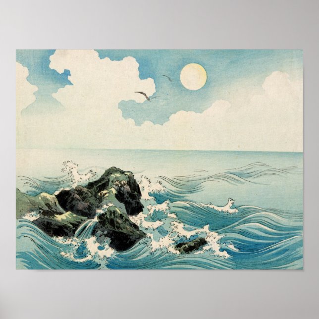 Poster Vagues de minuit (Devant)