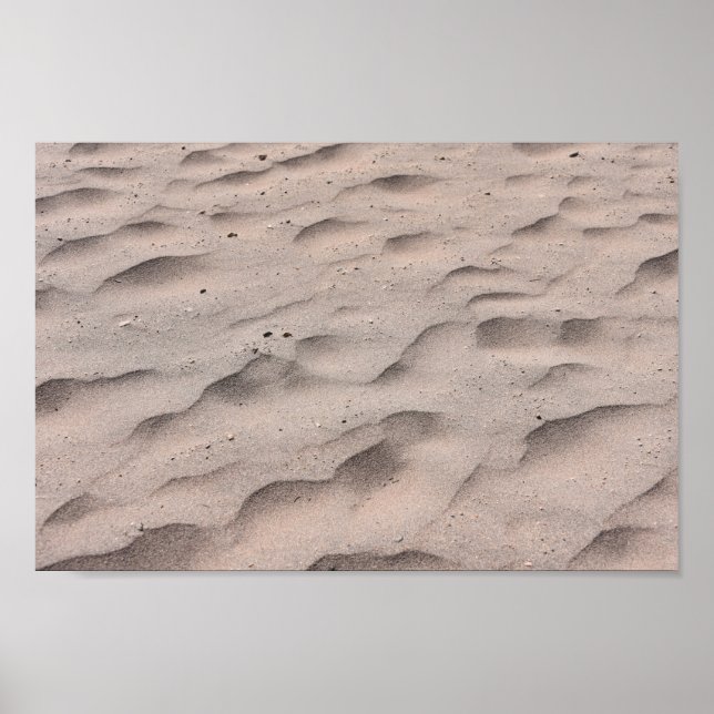 Poster Vagues de sable, Parc national des grandes dunes d (Devant)
