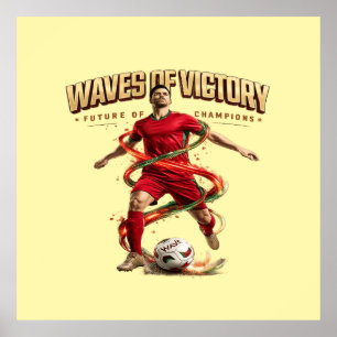 Poster vagues de victoire