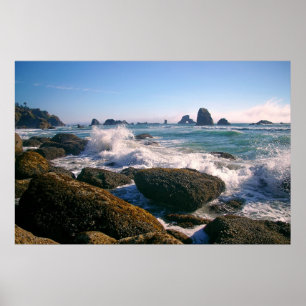 Poster Vagues se brisantes