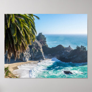 Poster Vagues sur la plage