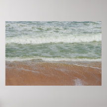 Vagues sur la plage Nature