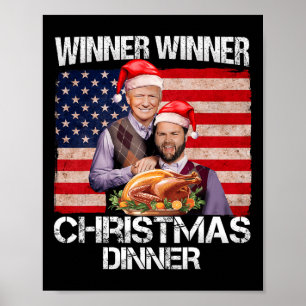 Poster Vainqueur de la victoire de Trump
