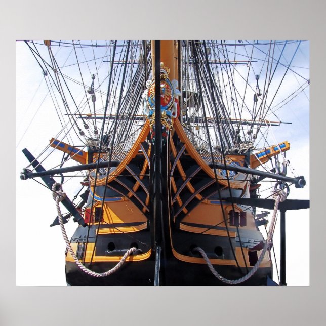 Poster vaisseau de guerre[ Bow de la Victoire (Devant)