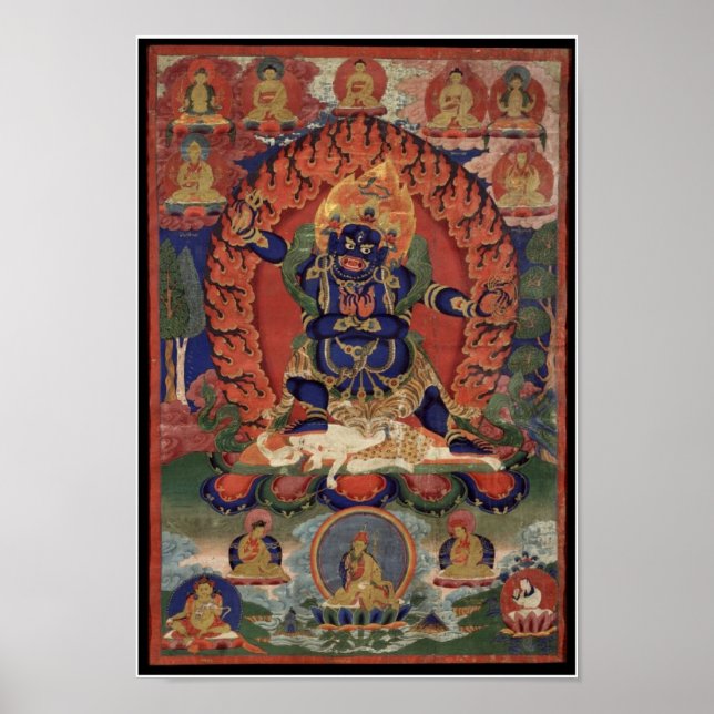 Poster Vajrapani Bhutadamara (Devant)