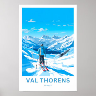 Poster Val Thorens France Imprimer