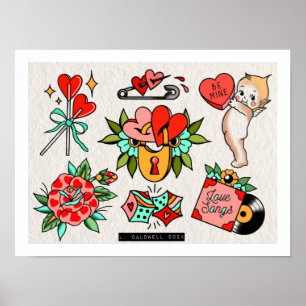 Poster Valentine Flash