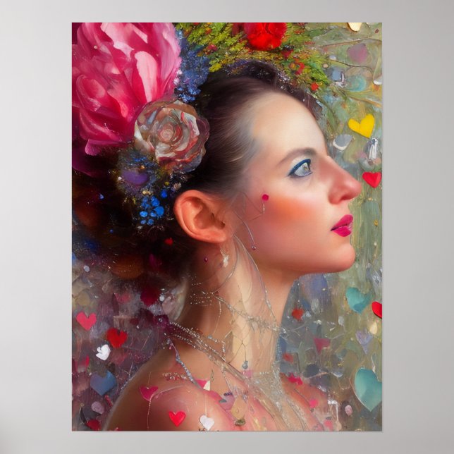 Poster Valentine Goddess (Devant)