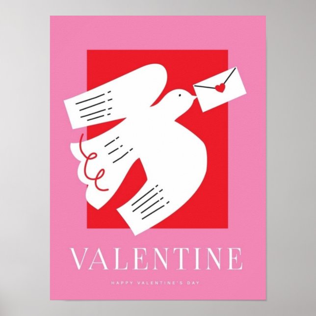 Poster Valentine's Day  Be Mine Valentine's Day  (Devant)