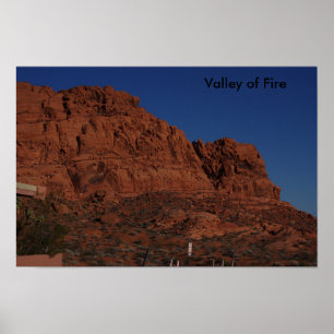 Poster Vallée de Feu