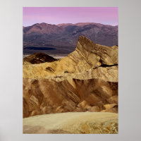 Vallée de la mort Zabriskie Point Photo