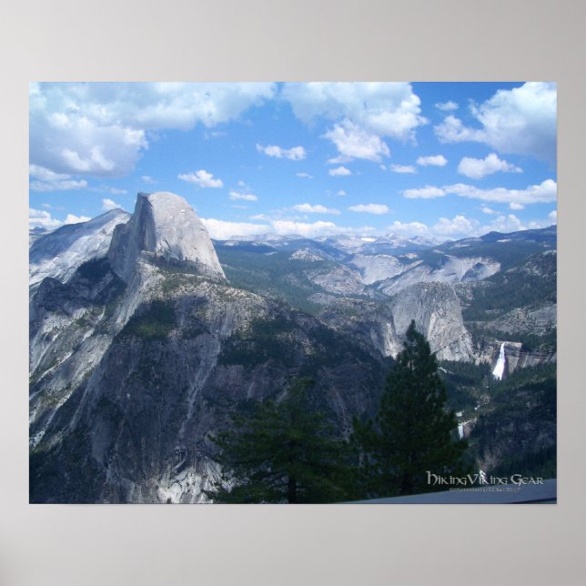 Poster Vallée de Yosemite de Glacier Point (Devant)