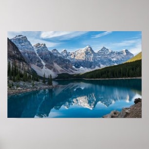 Poster Vallée des Dix Pics, Parc national de Banff