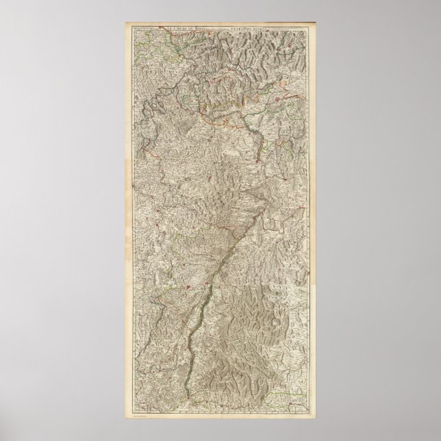 Poster Vallée du Rhin, France (Devant)