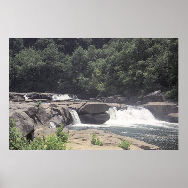 Poster Valley Falls (Devant)