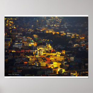 Poster Valparaiso, Chili