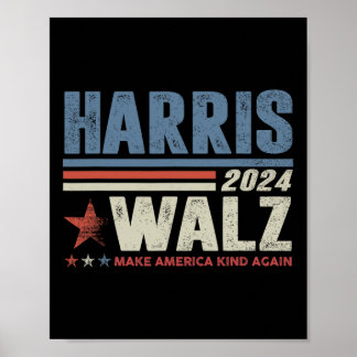 Poster Valse 2024 Election Kamala Harris Tim Waltz 2024 1