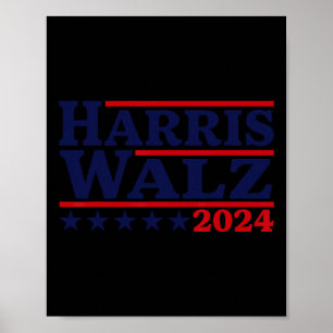 Poster Valse 2024 Election Kamala Harris Tim Waltz 2024 4