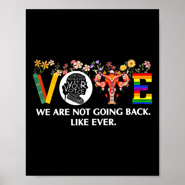Poster Valse Nous Ne Retournons Pas Vivre Jamais Vot Fémi (Devant)