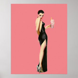 Poster Vamp des années 1920