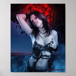 Poster Vampire à Dusk 8x10