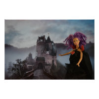 Vampire quittant son château