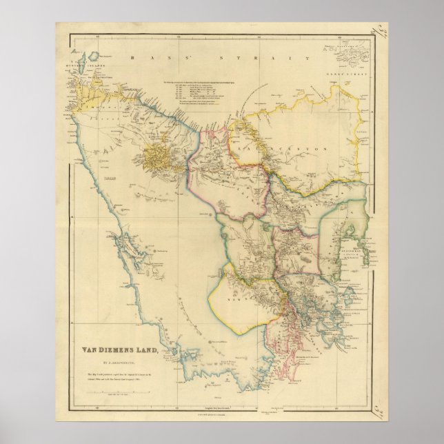 Poster Van Diemens Land (Devant)