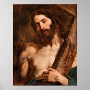 Poster Van Dyck - Christ Portant La Croix
