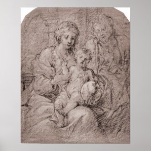 Poster Van Dyck - Croquis