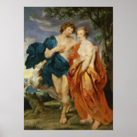 Van Dyck - George Villiers Marquis, Épouse Katheri